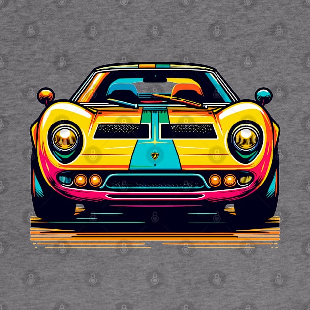 Lamborghini Miura by Vehicles-Art